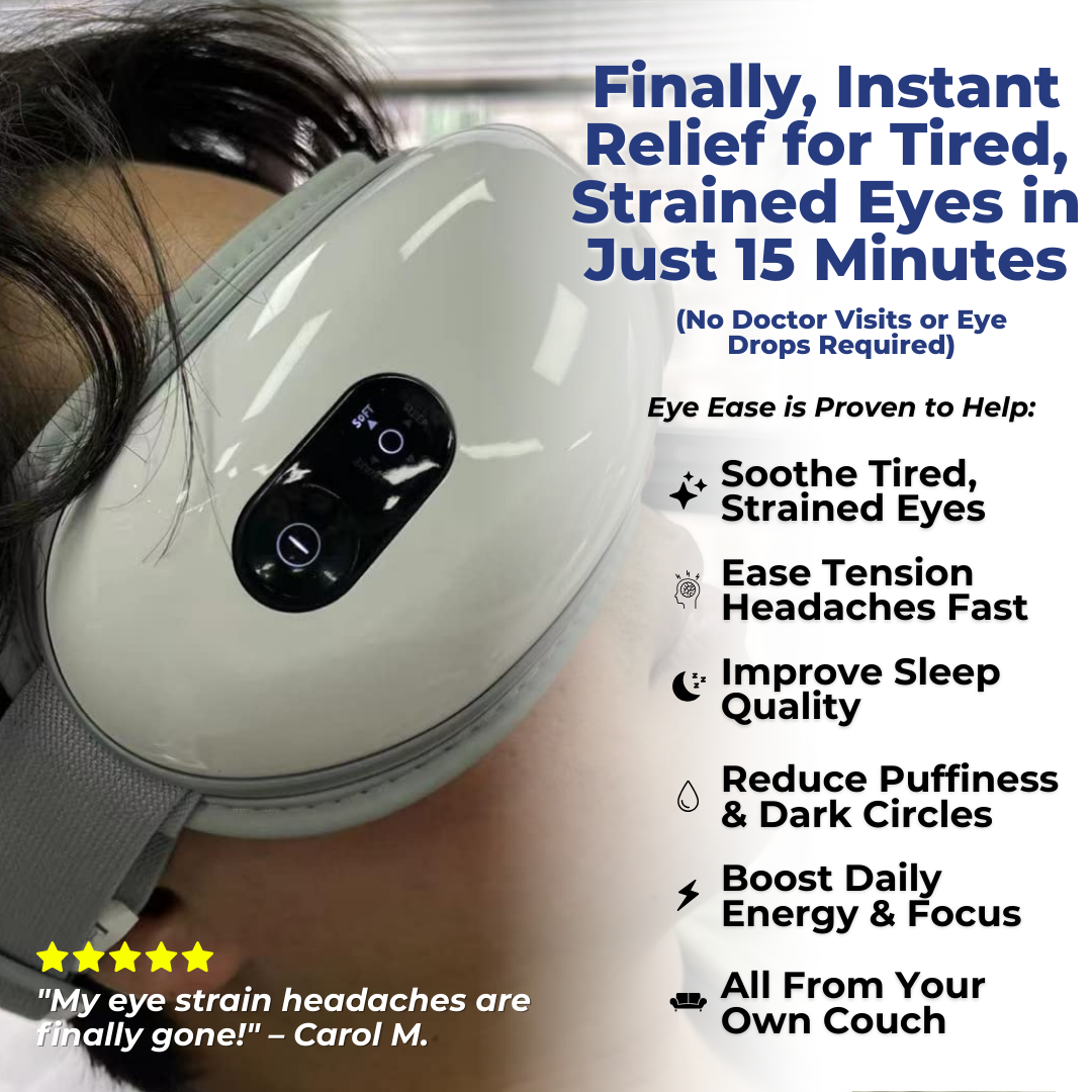 The Smart Eye Massager That Melts Away Hours of Screen Time Strain